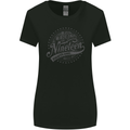 Distressed 42nd Birthday Made In 1981 Womens Wider Cut T-Shirt Black