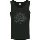 Distressed 43rd Birthday Made In 1980 Mens Vest Tank Top Black