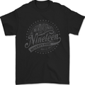 Distressed 44th Birthday Made In 1979 Mens T-Shirt 100% Cotton Black
