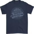 Distressed 45th Birthday Made In 1978 Mens Gildan Cotton T-Shirt Navy Blue