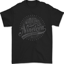 Distressed 45th Birthday Made In 1978 Mens T-Shirt 100% Cotton Black