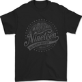 Distressed 46th Birthday Made In 1977 Mens T-Shirt 100% Cotton Black