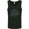 Distressed 47th Birthday Made In 1976 Mens Vest Tank Top Black