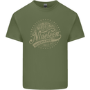 Distressed 48th Birthday Made In 1975 Mens Cotton T-Shirt Tee Top Military Green
