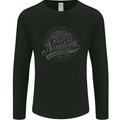 Distressed 50th Birthday Made In 1973 Mens Long Sleeve T-Shirt Black