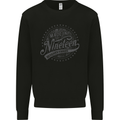 Distressed 50th Birthday Made In 1973 Mens Sweatshirt Jumper Black