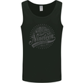 Distressed 50th Birthday Made In 1973 Mens Vest Tank Top Black
