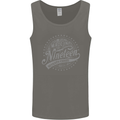 Distressed 50th Birthday Made In 1973 Mens Vest Tank Top Charcoal
