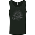 Distressed 51st Birthday Made In 1972 Mens Vest Tank Top Black