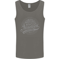 Distressed 51st Birthday Made In 1972 Mens Vest Tank Top Charcoal