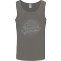 Distressed 52nd Birthday Made In 1971 Mens Vest Tank Top Charcoal