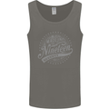 Distressed 53rd Birthday Made In 1970 Mens Vest Tank Top Charcoal