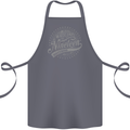 Distressed 54th Birthday Made In 1969 Cotton Apron 100% Organic Steel