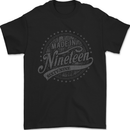 Distressed 54th Birthday Made In 1969 Mens T-Shirt 100% Cotton Black