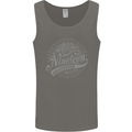Distressed 56th Birthday Made In 1967 Mens Vest Tank Top Charcoal