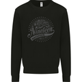 Distressed 59th Birthday Made In 1964 Mens Sweatshirt Jumper Black