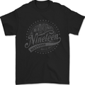 Distressed 62nd Birthday Made In 1961 Mens T-Shirt 100% Cotton Black