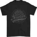 Distressed 63rd Birthday Made In 1960 Mens T-Shirt 100% Cotton Black