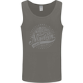 Distressed 63rd Birthday Made In 1960 Mens Vest Tank Top Charcoal