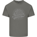 Distressed 66th Birthday Made In 1957 Mens Cotton T-Shirt Tee Top Charcoal