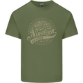 Distressed 67th Birthday Made In 1956 Mens Cotton T-Shirt Tee Top Military Green