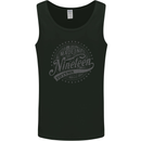 Distressed 67th Birthday Made In 1956 Mens Vest Tank Top Black