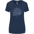 Distressed 68th Birthday Made In 1955 Womens Wider Cut T-Shirt Navy Blue