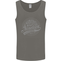 Distressed 70th Birthday Made In 1953 Mens Vest Tank Top Charcoal
