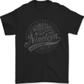 Distressed 71st Birthday Made In 1952 Mens T-Shirt 100% Cotton Black