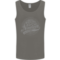 Distressed 71st Birthday Made In 1952 Mens Vest Tank Top Charcoal