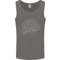 Distressed 72nd Birthday Made In 1951 Mens Vest Tank Top Charcoal