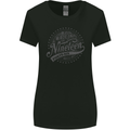 Distressed 77th Birthday Made In 1946 Womens Wider Cut T-Shirt Black