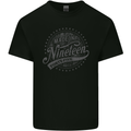 Distressed 78th Birthday Made In 1945 Mens Cotton T-Shirt Tee Top Black