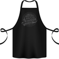 Distressed 79th Birthday Made In 1944 Cotton Apron 100% Organic Black