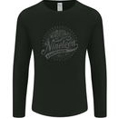 Distressed 79th Birthday Made In 1944 Mens Long Sleeve T-Shirt Black