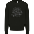 Distressed 79th Birthday Made In 1944 Mens Sweatshirt Jumper Black