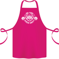 Do You Even Crit Role Play Game RPG Gym Cotton Apron 100% Organic Pink