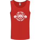 Do You Even Crit Role Play Game RPG Gym Mens Vest Tank Top Red
