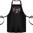 Doberman Power Unleashed Dog Cotton Apron 100% Organic Black