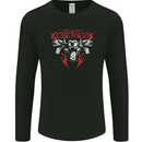 Doberman Power Unleashed Dog Mens Long Sleeve T-Shirt Black