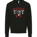 Doberman Power Unleashed Dog Mens Sweatshirt Jumper Black