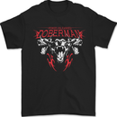 Doberman Power Unleashed Dog Mens T-Shirt 100% Cotton Black