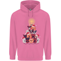 Dog Christmas Tree Xmas Boxer Doberman Mens 80% Cotton Hoodie Azelea