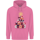 Dog Christmas Tree Xmas Boxer Doberman Mens 80% Cotton Hoodie Azelea