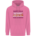 Dog Happy Pills Mens 80% Cotton Hoodie Azelea