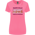 Dog Happy Pills Womens Wider Cut T-Shirt Azalea