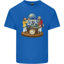 Dog Jazz Band Funny Music Kids T-Shirt Childrens Royal Blue