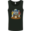 Dog Jazz Band Funny Music Mens Vest Tank Top Black