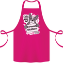 Dog Stalker Funny Cotton Apron 100% Organic Pink