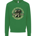 Dog Tags Army Veteran Military Marines Soldier Kids Sweatshirt Jumper Irish Green